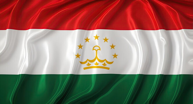 tajikistani flag for national Day or Independence Day of tajikistan - Powered by Adobe