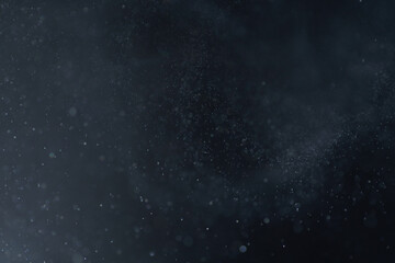 Tiny particles of perfumes widely spread around the air or atmosphere and then the perfume particles reach the nose