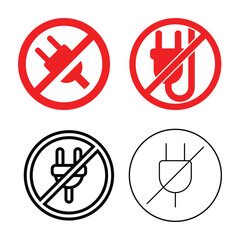 no plug icon