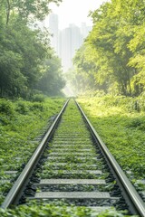 Fototapeta premium Innovative sustainable transport planning methods create effective and eco-friendly urban mobility options accessible to everyone.