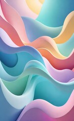Fototapeta premium abstract background with waves