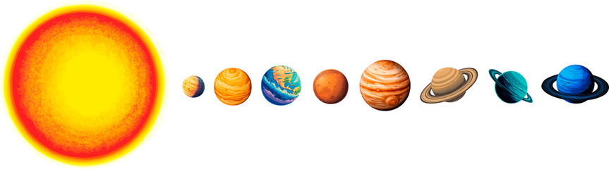 solar system © TrappedMorghulis