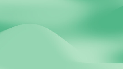 Gradient blur light green abstract background