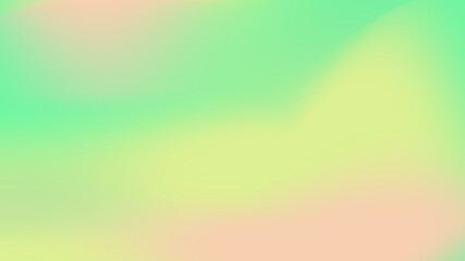 Fototapeta premium Gradient blur aesthetic green abstract background