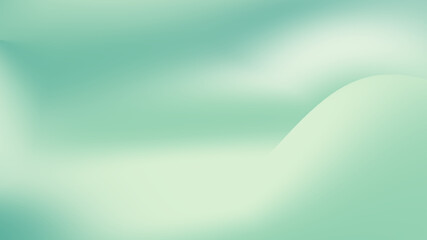 Gradient blur pastel cyan abstract background