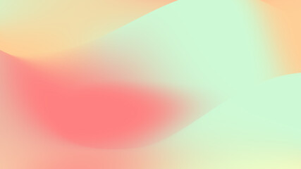 Gradient blur red peach abstract background, pastel background