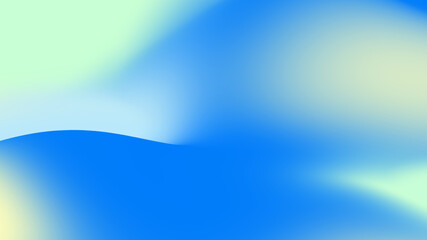 Gradient blur light blue abstract background