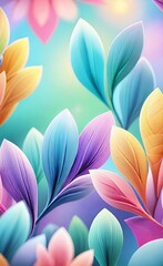 Obraz premium pink and yellow flower