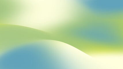 Gradient blur green blue abstract background