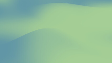 Gradient blur green pastel abstract background