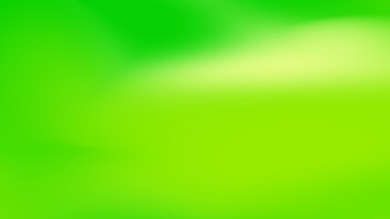 Gradient blur wavy green abstract background