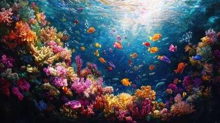 Vibrant Underwater Paradise