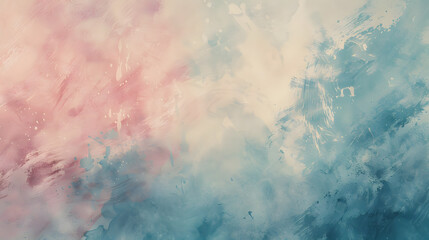 Obraz premium Muted Pastel watercolor vintage background