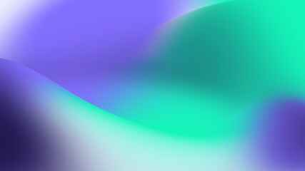Gradient blur green violet neon abstract background