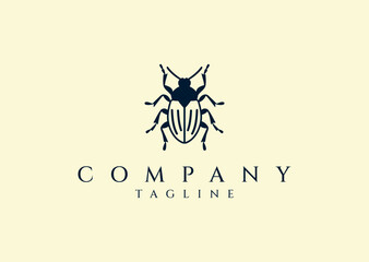 Vector illustration of Insect Logo Design