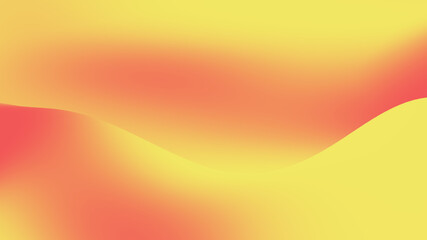 Gradient blur vivid gold peach abstract background