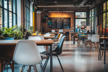 Community Vibes in a Co-working Space with Shared Desks