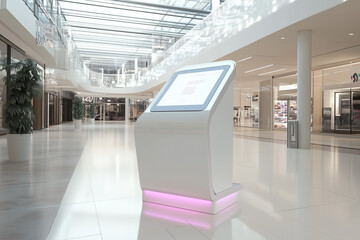 The Role of Featureless Info Kiosks in Modern Shopping Malls
