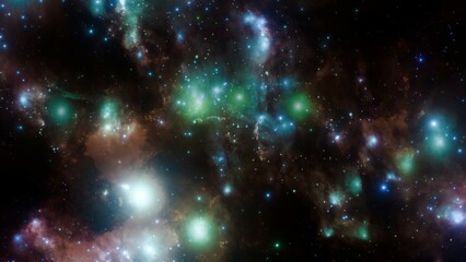 Stunning Deep Space Nebula and Starfield – Galaxy Background