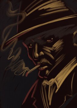 Sicilian man with a hat