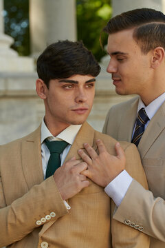 Two Grooms, Gay Wedding
