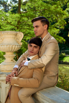 Two Grooms, Gay Wedding
