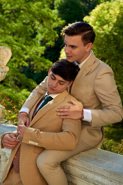 Two Grooms, Gay Wedding
