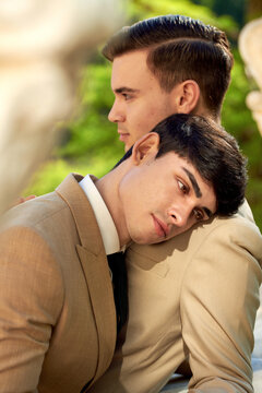 Two Grooms, Gay Wedding

