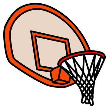 recommend clip art: Basketball Hoop