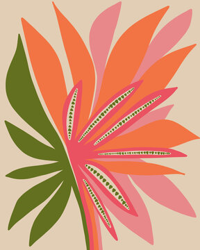 Vibrant Leaf Illustration