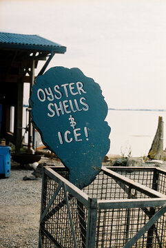 Oyster Shells Sign