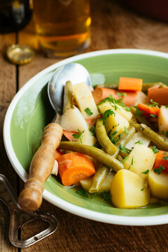 Westphalian Blindhuhn stew