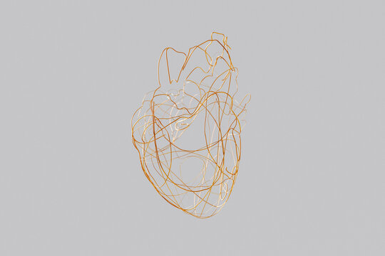 Gold Heart