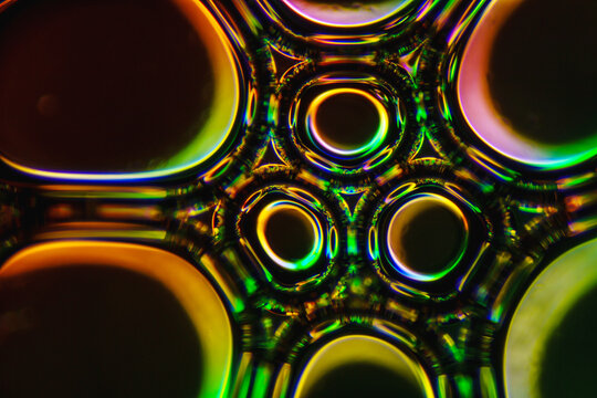 colorful bubble abstract background