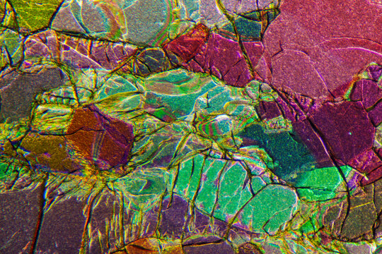 Micrograph of peridotite