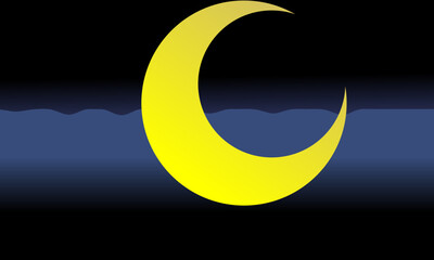 moon
cool color moon gradation vector