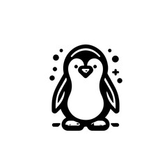 penguin vector icon.