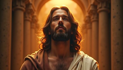 jesus christ talking to his disciples