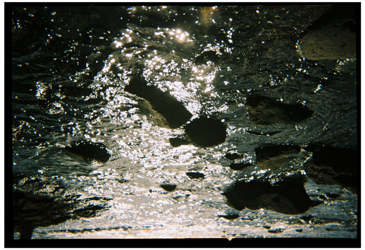 Clear Ocean Water on Film