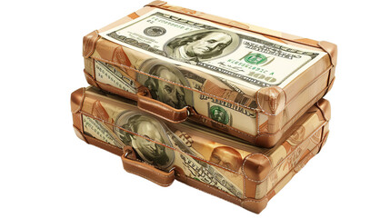 Unusual Bag Design - Isolated on Transparent Background , Quality Enhanced With Ai