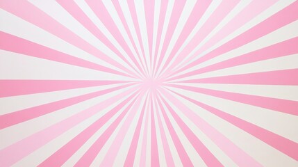 ピンクの集中線