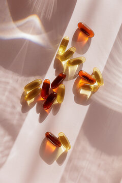 vitamins on the table