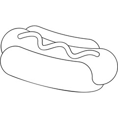 Hot Dog Icon