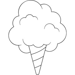 Cotton Candy Icon
