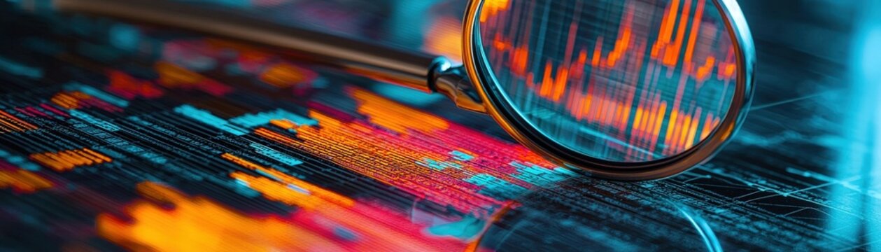 Close-up of a business plan with market analysis and competitor research, business strategy