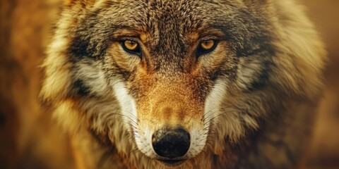 Fototapeta premium Close up of Himalayan Wolf