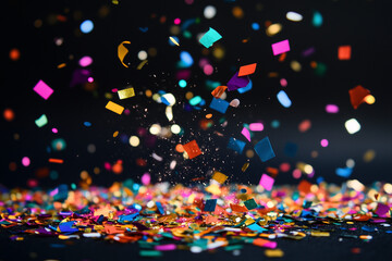 Colorful Confetti for Celebratory Events: Vibrant Sprinkles of Joy