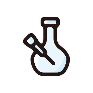 recommend clip art: Bong outline icon for graphic design, apps and websites