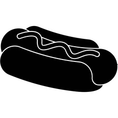 Hot Dog Icon