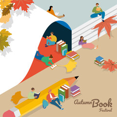 Book festival with books this fall